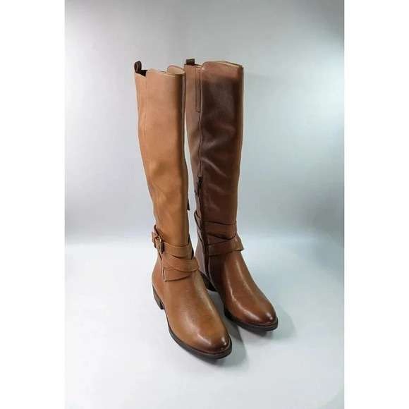Sam Edelman Women's Pansy Whiskey Leather Boot Size 6.5 M (MSRP $225) - Picture 3 of 11